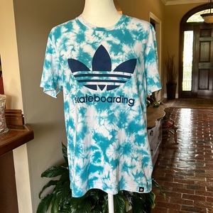 Adidas Skateboarding  Tie dyed T-Shirt szM